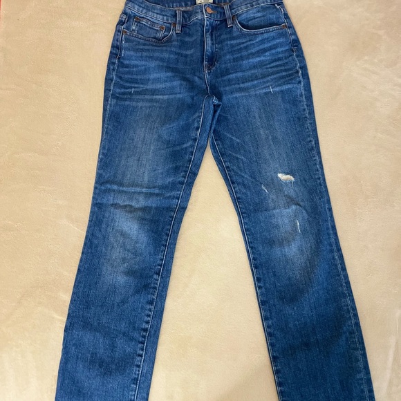 J. Crew Slim Broken-In Boyfriend Jeans - Size 26 - Picture 5 of 12